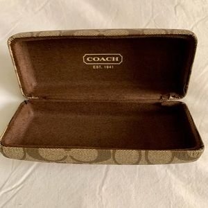 Vintage Coach Glasses Hard Case
